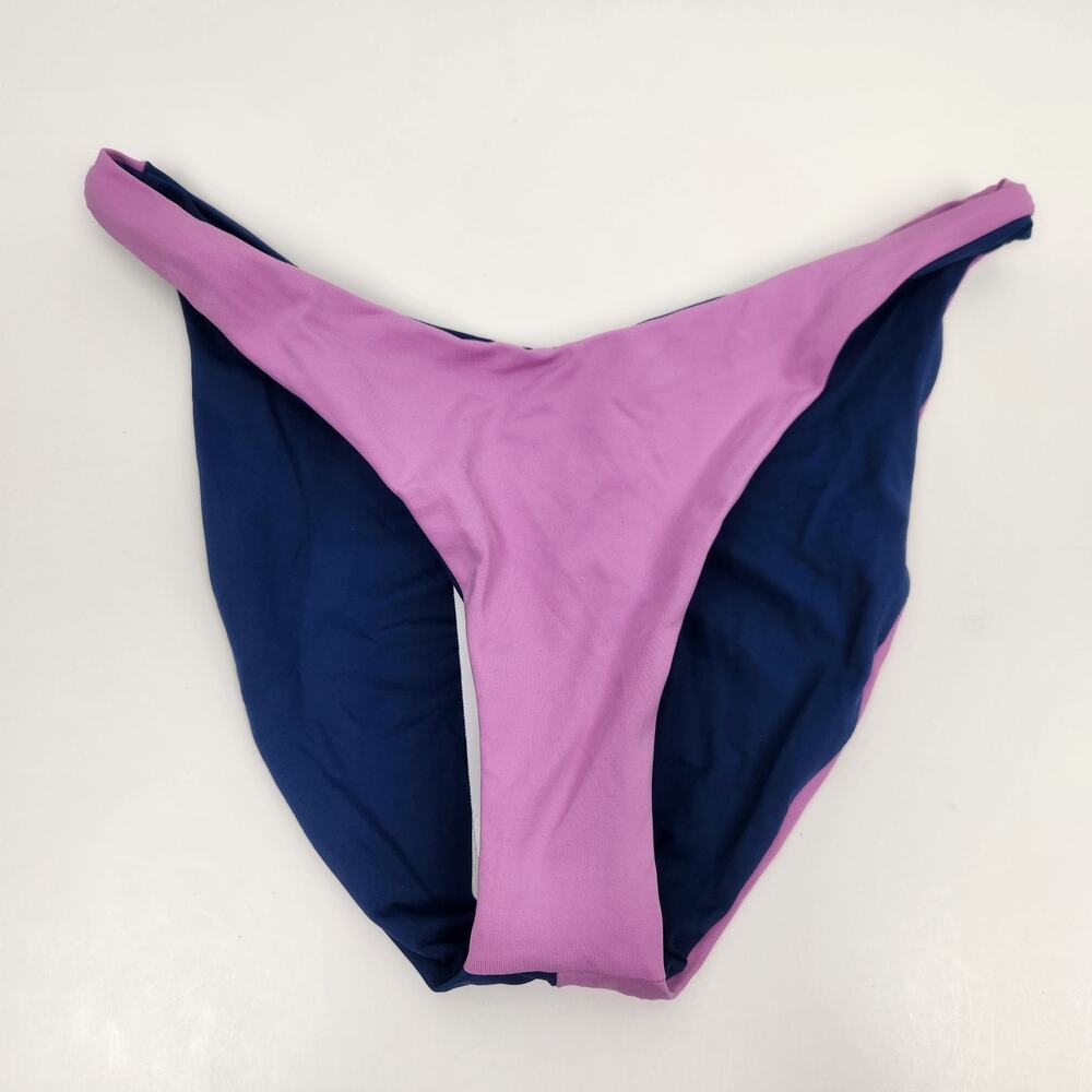 L*Space Mercury Bikini Bottom in Indigo and Rosebud Size Small NWT
